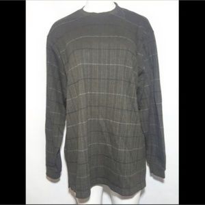 Van Heusen Long Sleeve Shirt Grey Stripes